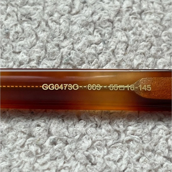 Gucci Havana Tortoise Optical Glasses #GG04730-AUTHENTIC-Luxury-Designer-NEW - Picture 9 of 11